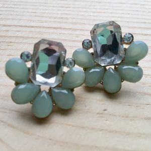 Mint earrings